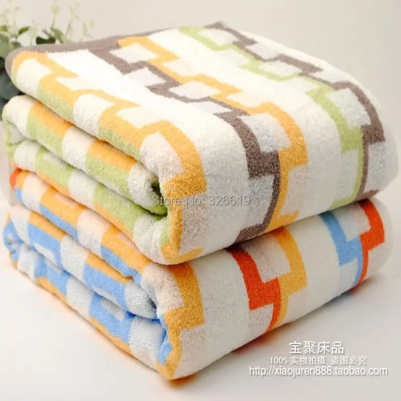 

Free shipping Vosges soft summer towel 100% cotton blanket air conditioning towel blanket
