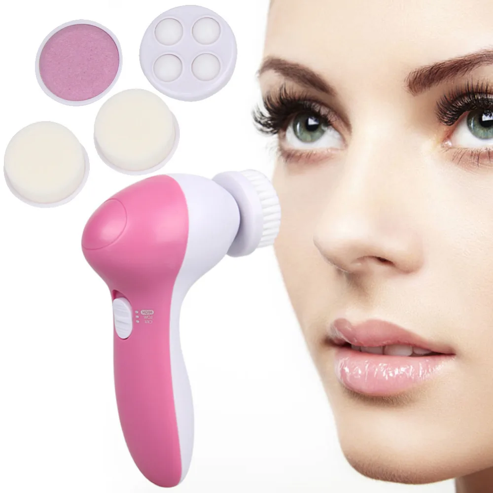Buy Electric Face Cleanser Massager 5 In 1