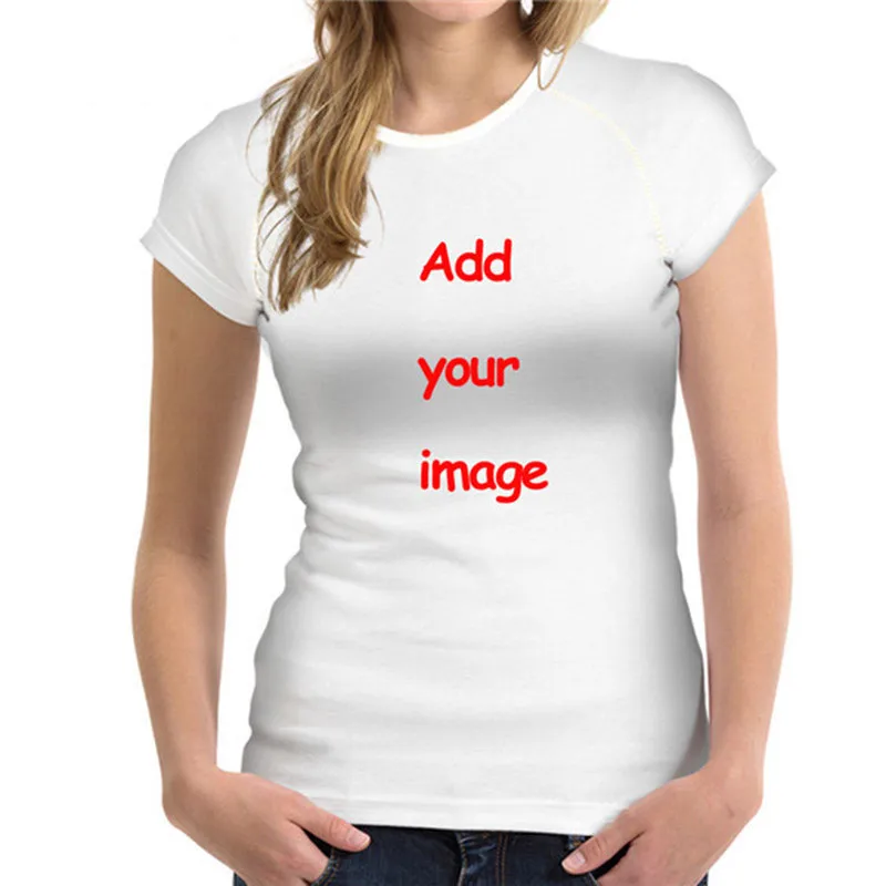 

Customized Image LOGO Print Women Casual T Shirt Brand Clothing Women Short Sleeved Breathable Tshirt cat Female Fitness Tops