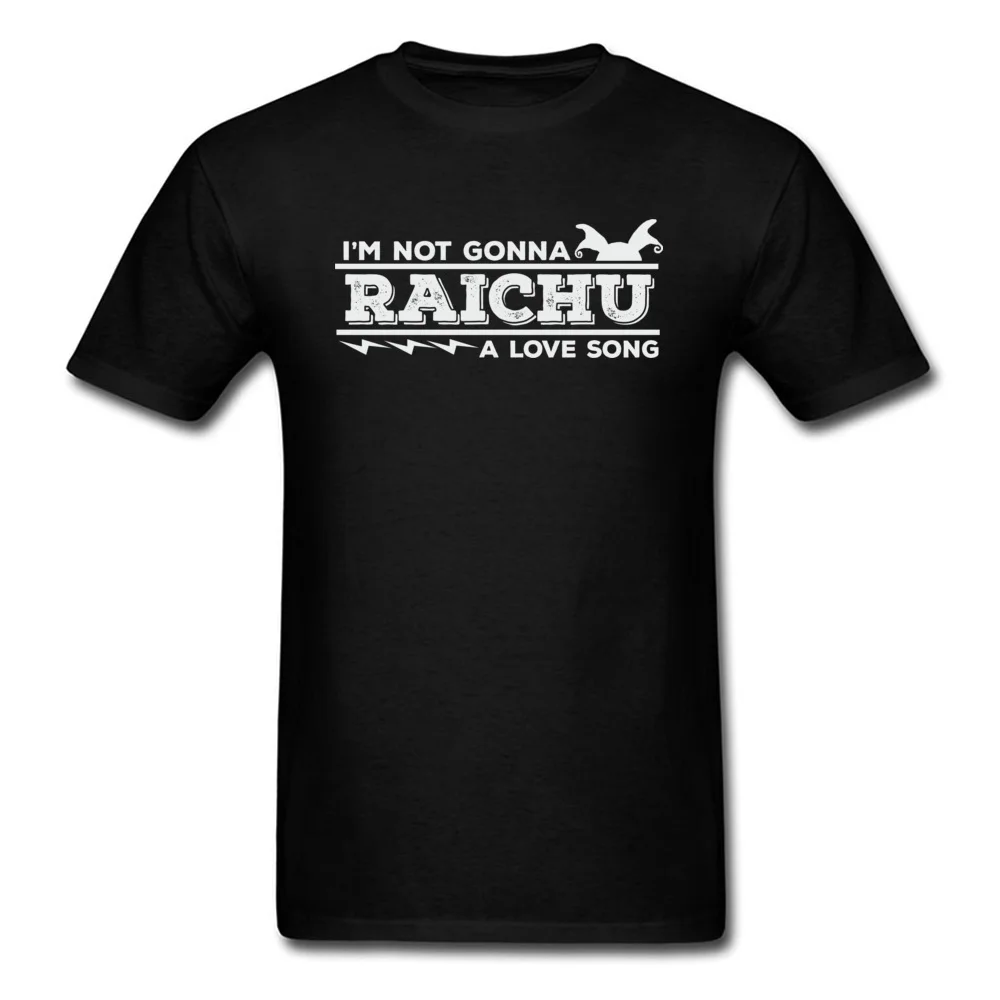 Us 1291 45 Offlasting Charm Arrival Men Black White Sports T Shirt Raichu A Love Song Band Tee Shirts Anime Pokemon Pikachu Letter Tshirt In