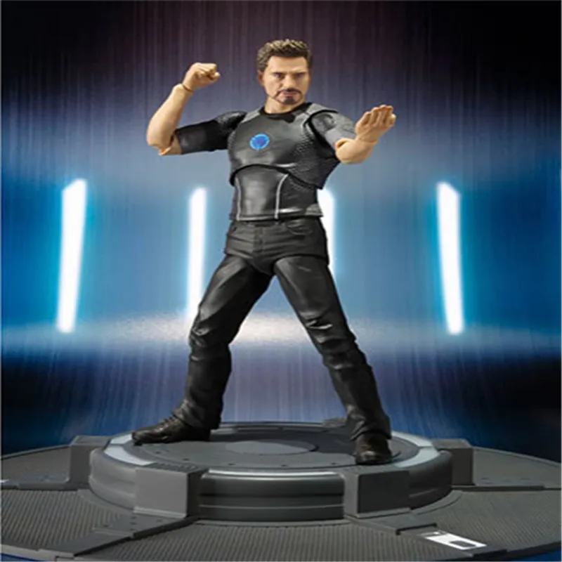 Haocaitoy SHF S.H.Figuarts Comics Anime Figure Toys Iron Man Tony Strak PVC 15CM Action Figure Model Toys For Gift Haocaitoy SHF S.H.Figuarts Comics Anime Figure Toys Iron Man Tony Strak PVC 15CM Action Figure Model Toys For Gift