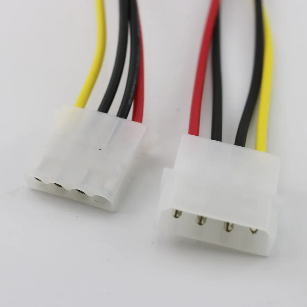 1 шт. 50 см/1.5ft IDE 4 PIN Molex Мужской питание к LP4 Женский Джек адаптер удлинитель соединительный кабель