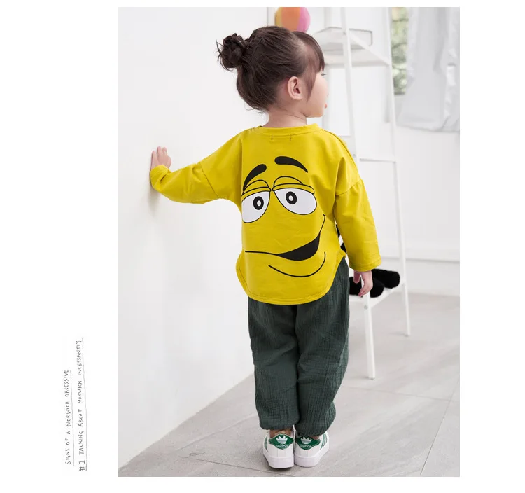 Autumn Baby Boys Girls Joggers Harem Pants Trousers Kids Children Clothes Kids Casual Pant 1-5year