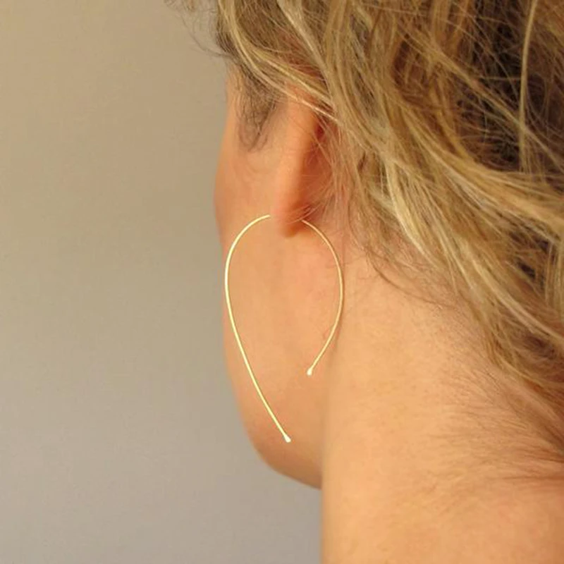 

Gold Hoop Earrings Gold Filled/925 Silver Handmade Jewelry Vintage Jewelry Customize Boho Orecchini Brincos Pendientes Oorbellen