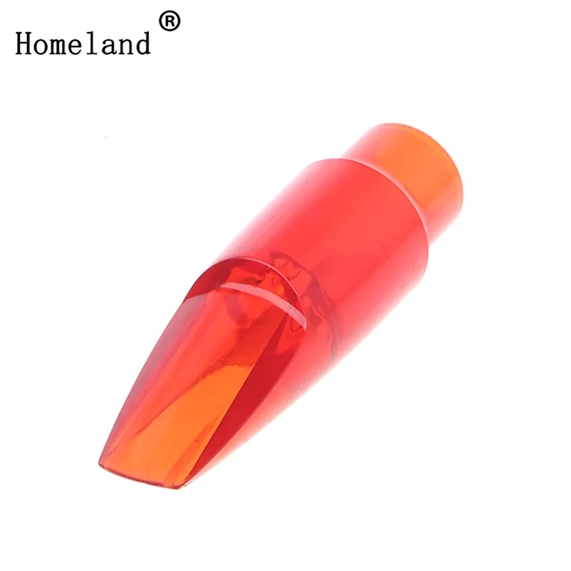 Red Saxophone Mouthpiece 1Pc Durable Acrylic Alto Saxophone Mouthpiece Sax Playing Musical Accessories 