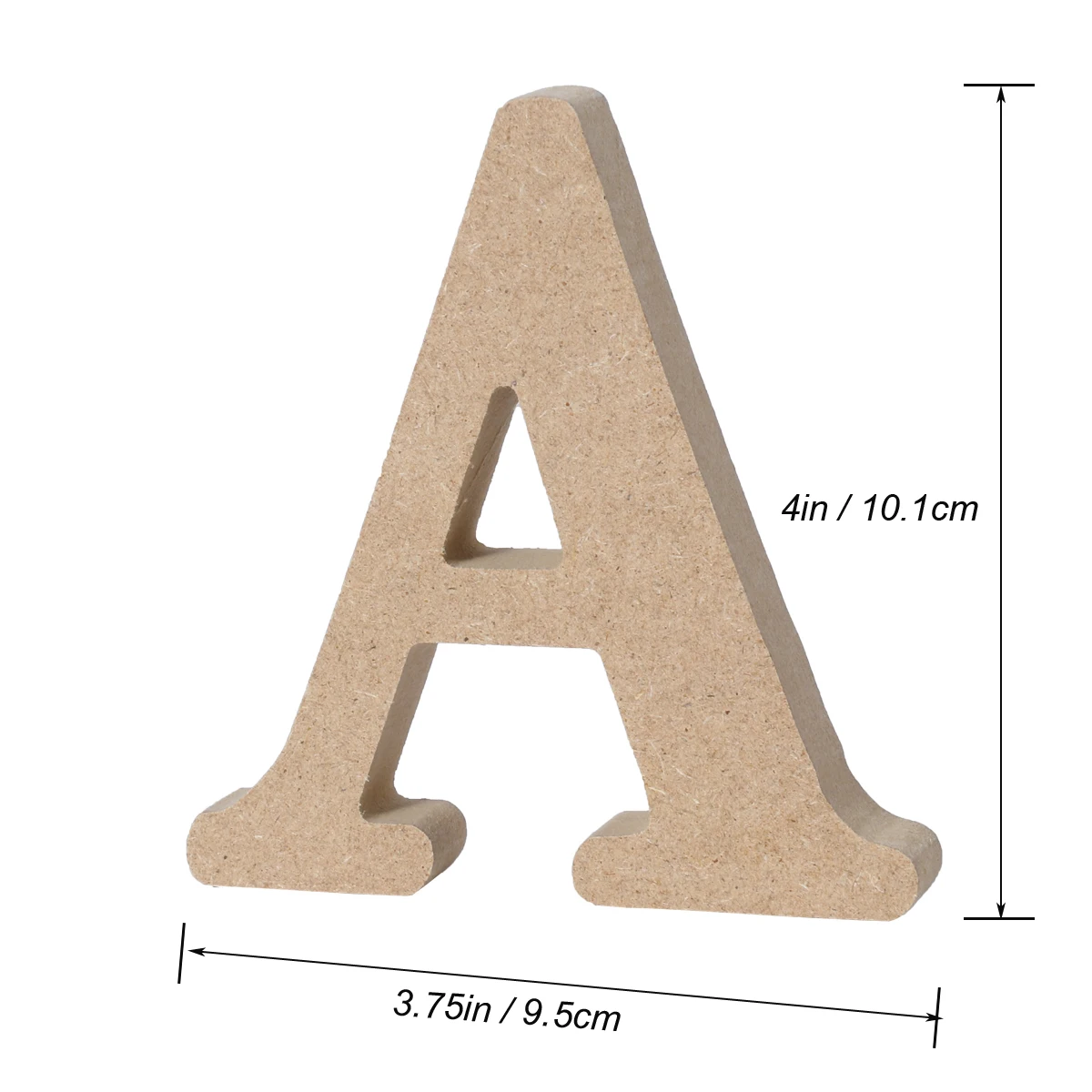 

24 Wooden Letters DIY Name DIY Crafts Art Wall Decor Birthday Wedding Decoration Party Supplies