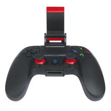 Беспроводной пульт управления bluetooth геймпад джойстик для смартфоны IOS и Android tv Box для планшетный ПК с Windows 7 8 10 консоль+ держатель