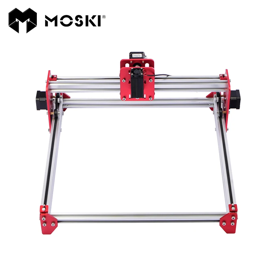 MOSKI benbox A3 лазерная машина 1000 мВт/2500 мвт/5500mmmw DIY настольный мини лазерный гравер