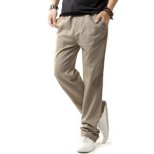 linen casual pants