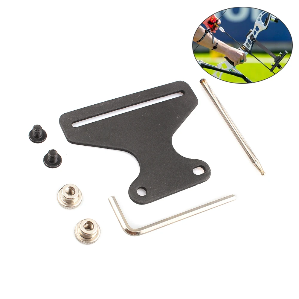 

1PCS Alloy Compound Bow Sight T Shape Archery Recurve Bow Sight Shooting Target Sight Tools