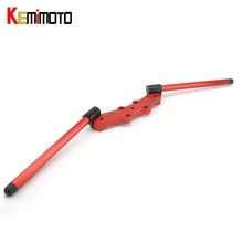 KEMiMOTO для Ducati Monster 696 796 1100 аксессуары для мотоциклов стояки регулируемые Рули Ручка Бар с зажимом комплект 2008
