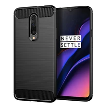 For Oneplus 7 Pro case Carbon Fiber Soft TPU Case L-S Silicone case Full Body Protection Case For Oneplus 7 Pro Case
