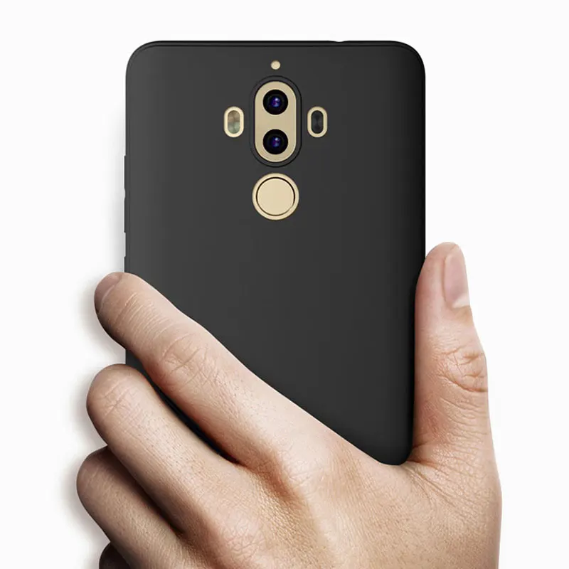 

Matt case for Huawei Mate 9 soft TPU material anti-finger print 0.8mm thickness High quality coque for Honor 8