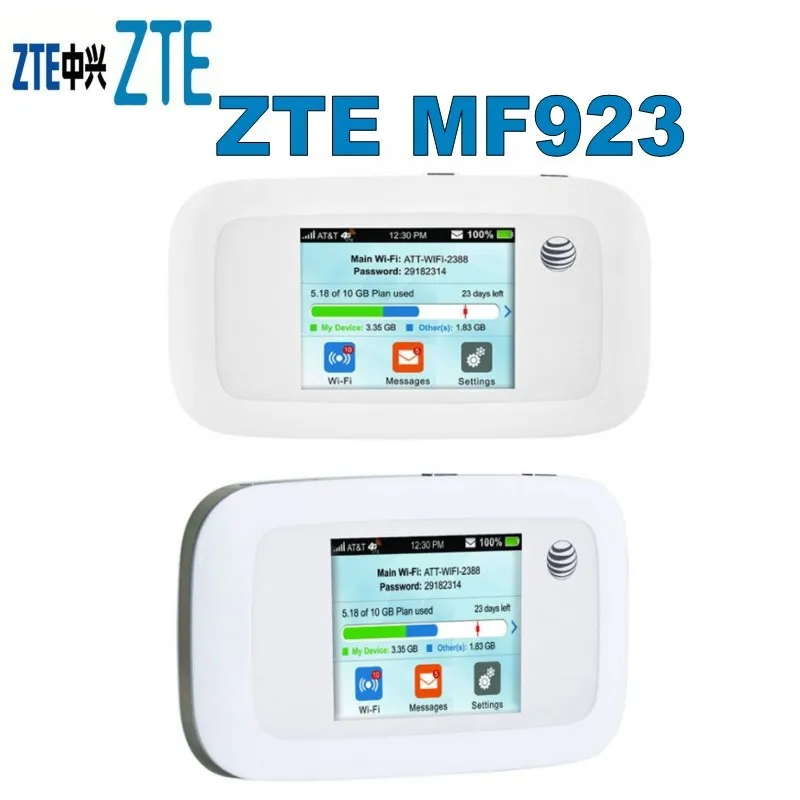 Лот из 10 шт. zte MF923 4 г LTE мобильной точки доступа