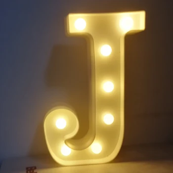 

LED 26 letters Party Letter lamp. Birthday party LED letter.party Banner lights.home deco letter.