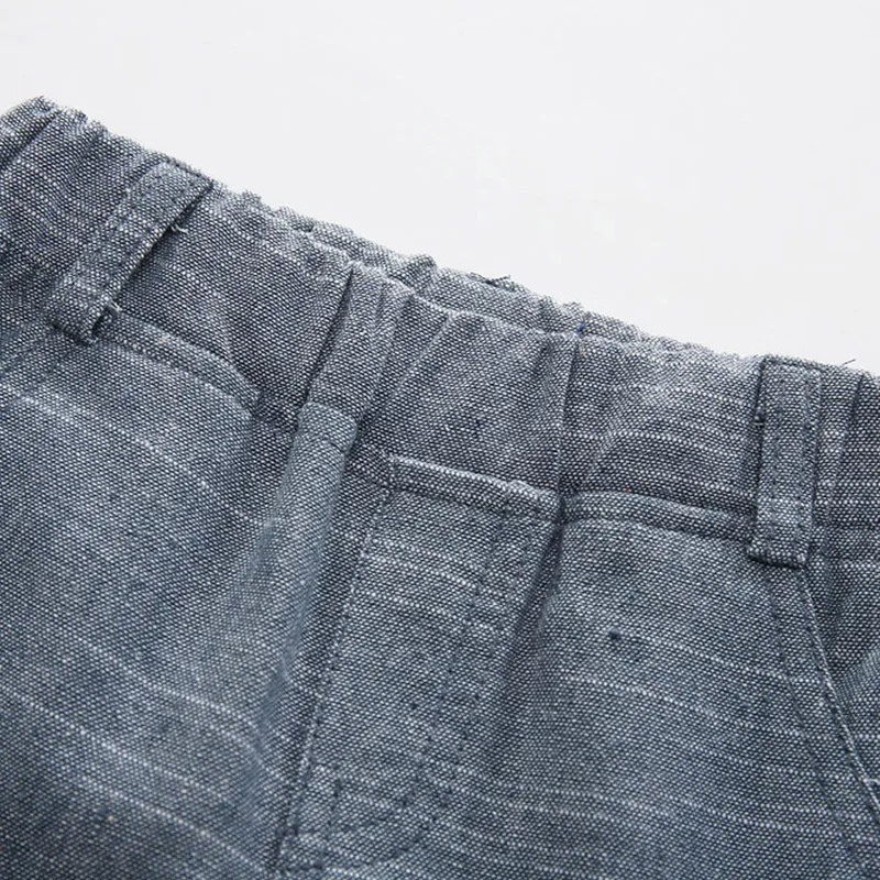 Goedkoop 2018 Lente Herfst Europa 3 12T Jaar Tiener Student Effen Kleur Elastische Kind Broek Baby Kids Jongens School stijl Lange Broek