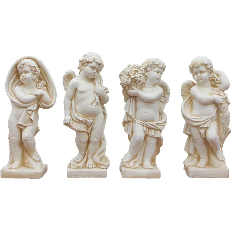 

European-style Home Creative Angel Figure Sculpture Placing Pieces Garden Decorations Handicraft Decoration Furnishing Ornaments