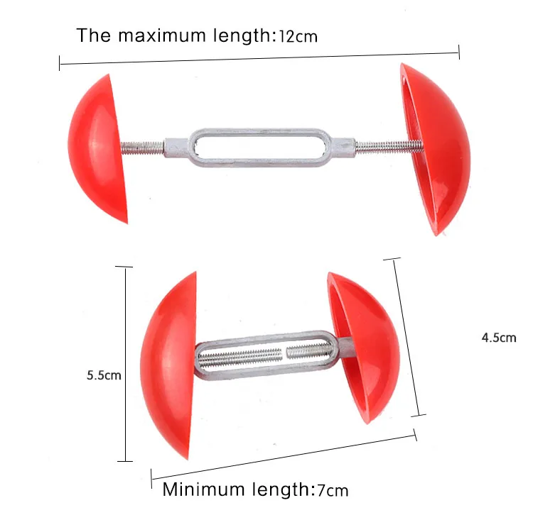 2 шт. хорошее качество портативный мини ABS алюминиевые туфли растяжки ширина расширитель Регулируемый обувной помощи для мужчин и женщин обувь деревья