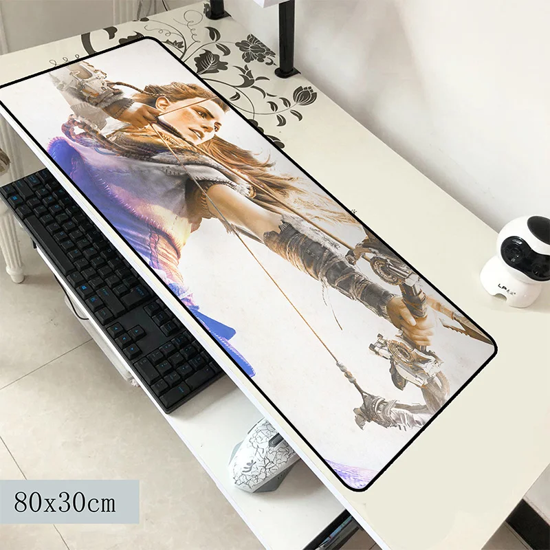Коврик для мыши horizon zero dawn высококлассный компьютерный геймер коврик 800x300x3 мм