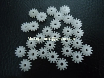 

Free shipping new Clarion gear White Plastic Gears 0.7*0.2CM for Car CD/DVD mechanism CD deck gear CD drive radio gear 100PCS/LO
