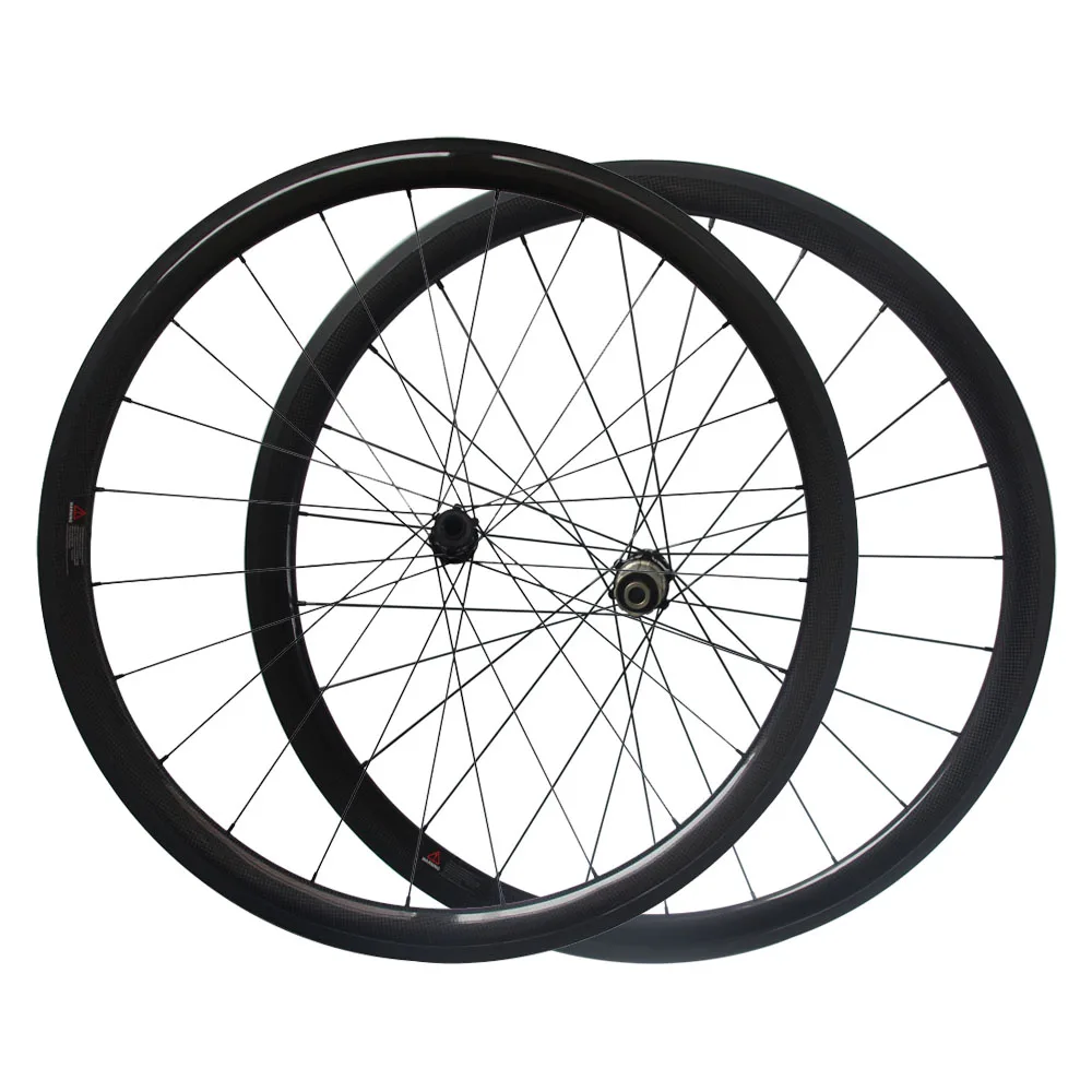 Flash Deal SAT No Outer Holes Center lock 700C Cyclocross Disc Wheels Straight Pull Hub Tubular Or Clincher U Shape Disc Brake Wheelset 7