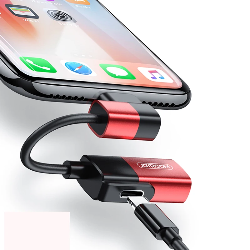 Lighting to dual Lighting 3 5mm AUX Extension Cable for iPhone X 7 8 Plus Charger Splitter Headphone otg Adapter