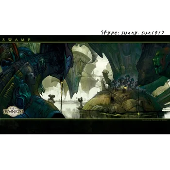 

Ravnicabasic Swamp Magical board game the Gathering playmat MTG play mats playing card mat table pad mat rubber magic mat tool