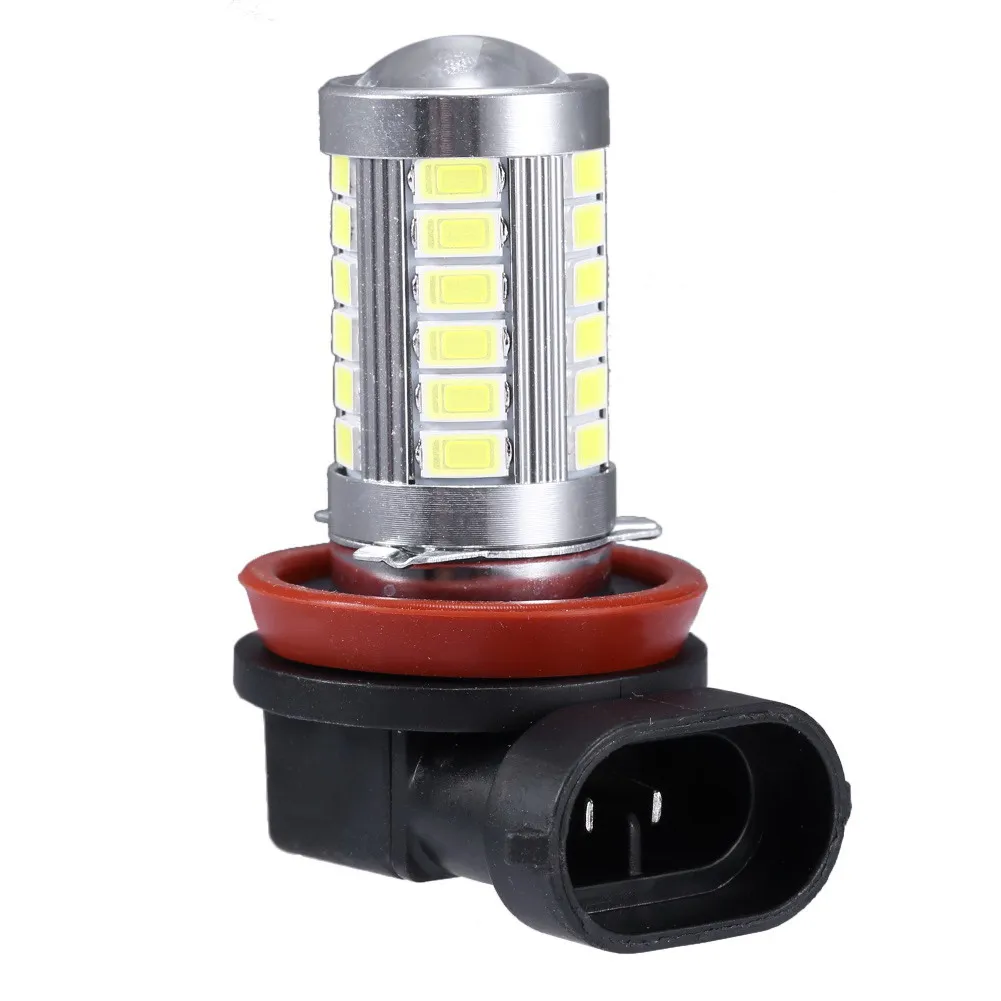 

H11 Fog Lights High Power Headlight Bulbs 12V 5630 SMD 6000K DRL Driving High Power Car Light Source 3 Colors