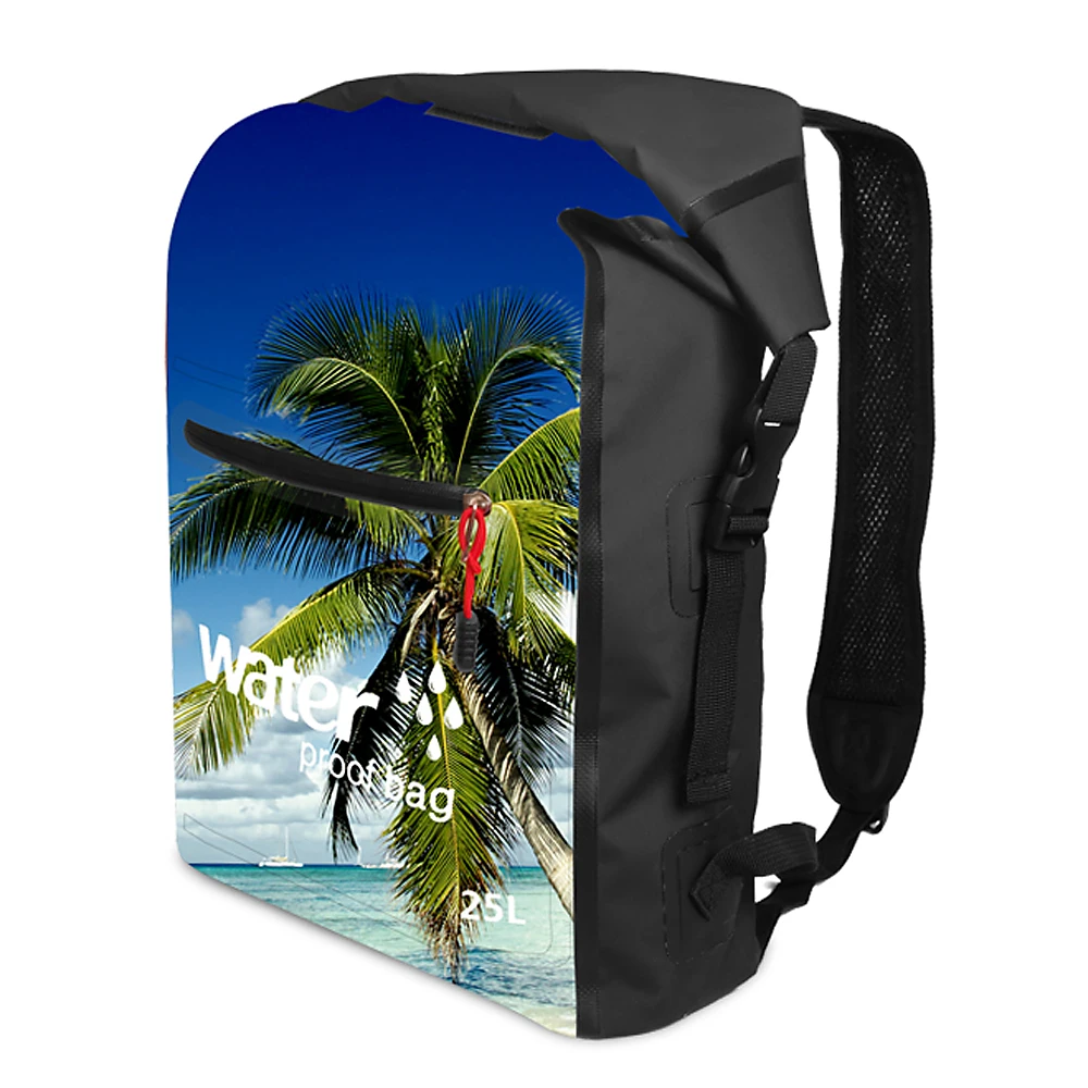 

25L Outdoor Waterproof Dry Bag Roll Top Floating Backpack Swimming Bag for Kayaking Rafting Boating River Trekking Swimming Bags