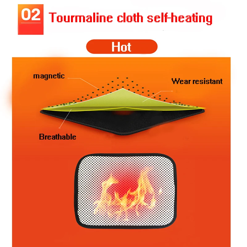 Tourmaline Self-Heating Back Belt for Posture Corrector Relieve Pain Back Support Brace Orthopedic Corset Men Women Belt (2)