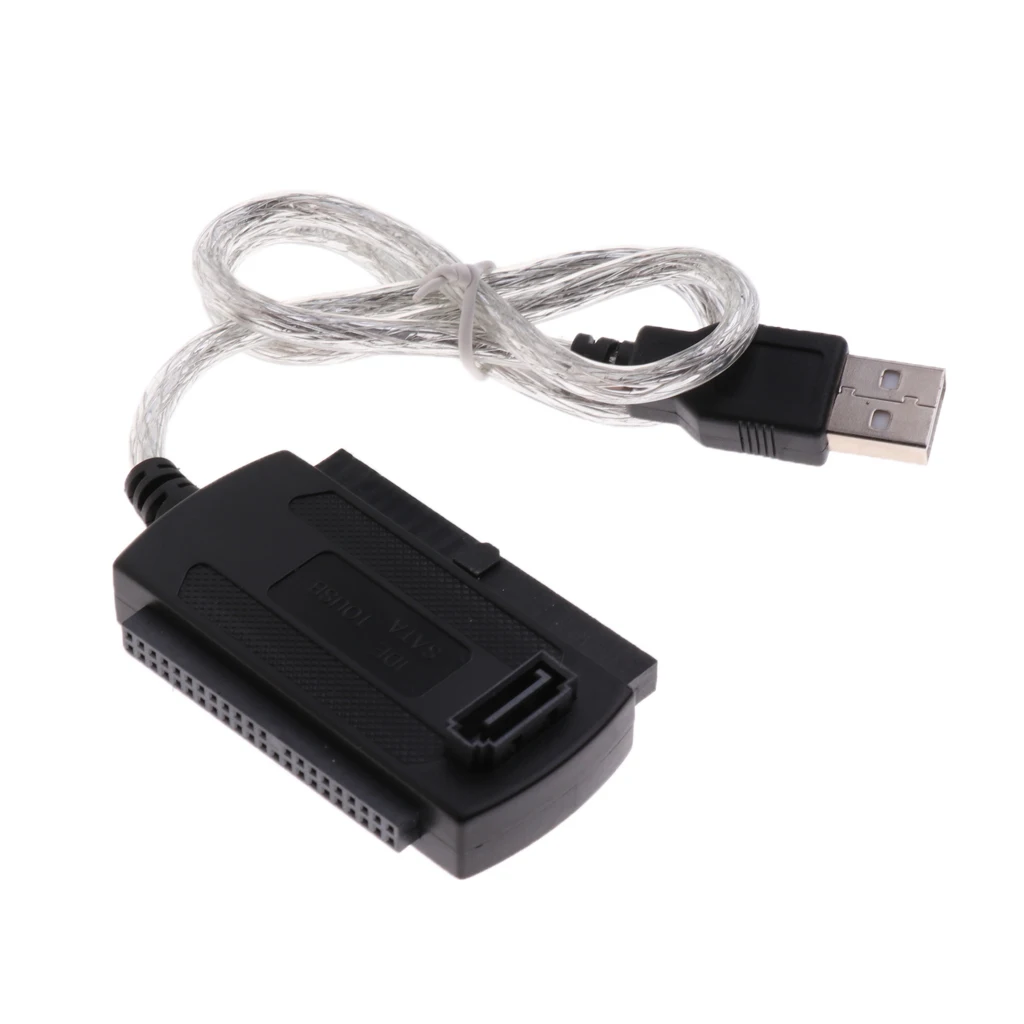 USB 2.0 to IDE/SATA 2.5'/3.5' Hard Drive Disk Adapter Cable Converter Cord#2