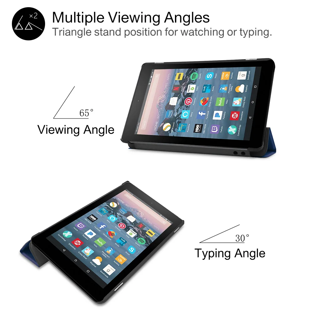 フォリオケースkindleの火災7インチタブレット用puレザーカバースタンド火災hd7 9th 7th世代タブレットfundaキャパギフト Case For Amazon Fire Case For Tabletamazon Fire Tablet Case Aliexpress