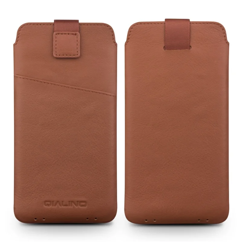 imágenes para Para el iphone 7 Plus 5.5 pulgadas Bolsas y Bolsas QIALINO Genuino de Cuero Ranura Para Tarjeta de La Bolsa para el iphone 7 Plus, tamaño: 160x83mm-Marrón imágenes para Para el iphone 7 Plus 5.5 pulgadas Bolsas y Bolsas QIALINO Genuino de Cuero Ranura Para Tarjeta de La Bolsa para el iphone 7 Plus, tamaño: 160x83mm-Marrón