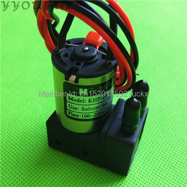 

Printer small ink pump 100-200ml/min for Twinjet Allwin Xuli Galaxy Zhongye eco solvent printer KHF-10 pump 3W 4pcs/lot
