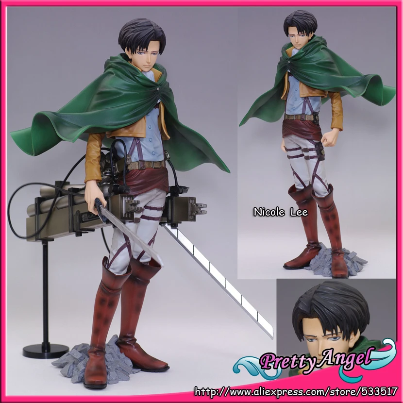 

PrettyAngel - Original Banpresto Attack on Titan Figure Master Stars Piece ( MSP ) Attack on Titan (10") + 3D Maneuver Gear