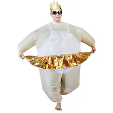 ballet costumes carnival ballerina inflatable costumes for adults fancy dress suit party halloween costume for men white - Halloween Ballet Costumes ballet costumes carnival ballerina inflatable costumes for adults fancy dress suit party halloween costume for men white - Halloween Ballet Costumes