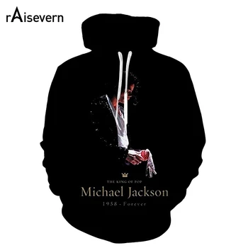 

New Forever MJ Michael Jackson Design 3D Hoodie Men Women Fashion Hip Hop Streetwear Hooded Sweatshirt Sportswear Drop Shipping