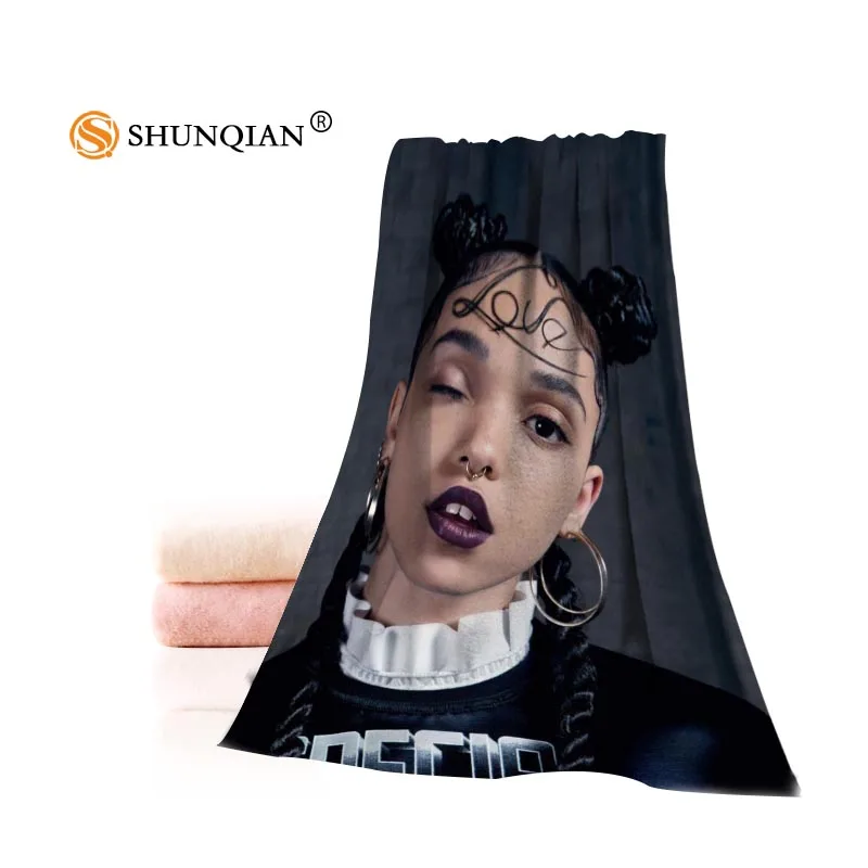 Горячее предложение на заказ FKA Twigs полотенце напечатанное хлопковое лицо/банные полотенца из микрофибры Ткань для детей, мужчин и женщин полотенце для душа s A7.24-1 - Цвет: 6