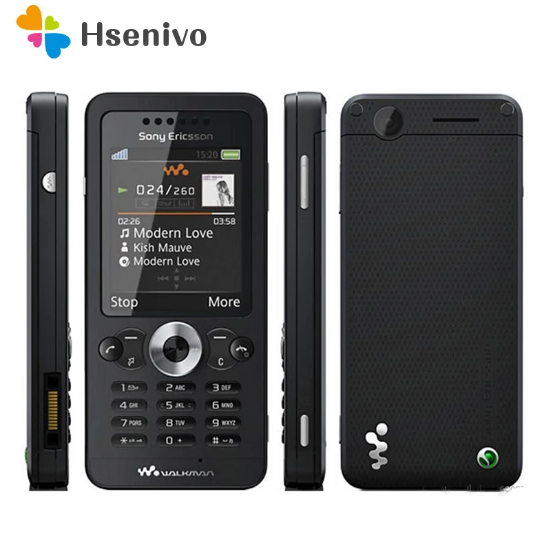 W302 Unlokced sony Ericsson W302 W302C мобильный телефон 2G Bluetooth 2.0MP камера FM разблокированный сотовый телефон