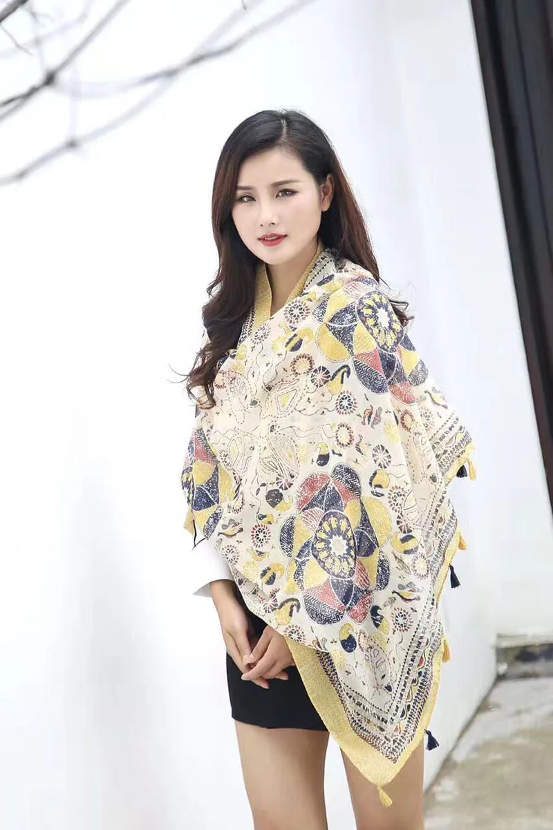 

Summer viscose flower beach scarf,muslim hijab,floral hijab,cotton tassel shawl,shawls wraps,paisley scarf,bohemian,korean style