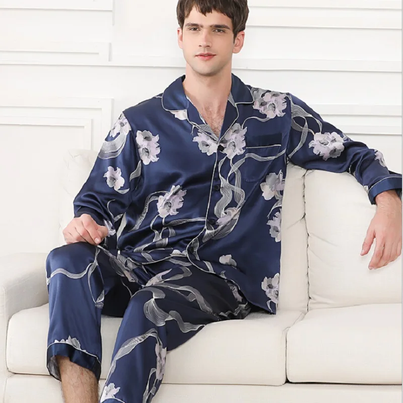 Mens pj set long sleeve Clearance