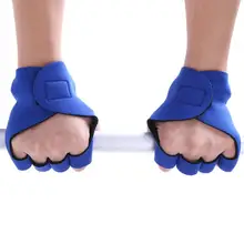 Unisex Anti Skid Half Finger Gloves Gym Wrist Wrap Exercise Glove font b Fitness b font