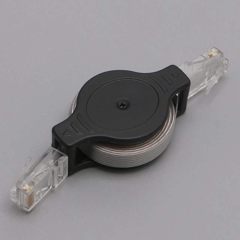 Retractable CAT5e RJ45 Internet Ethernet Network LAN Modem Router Cable Big Sale 10166 4