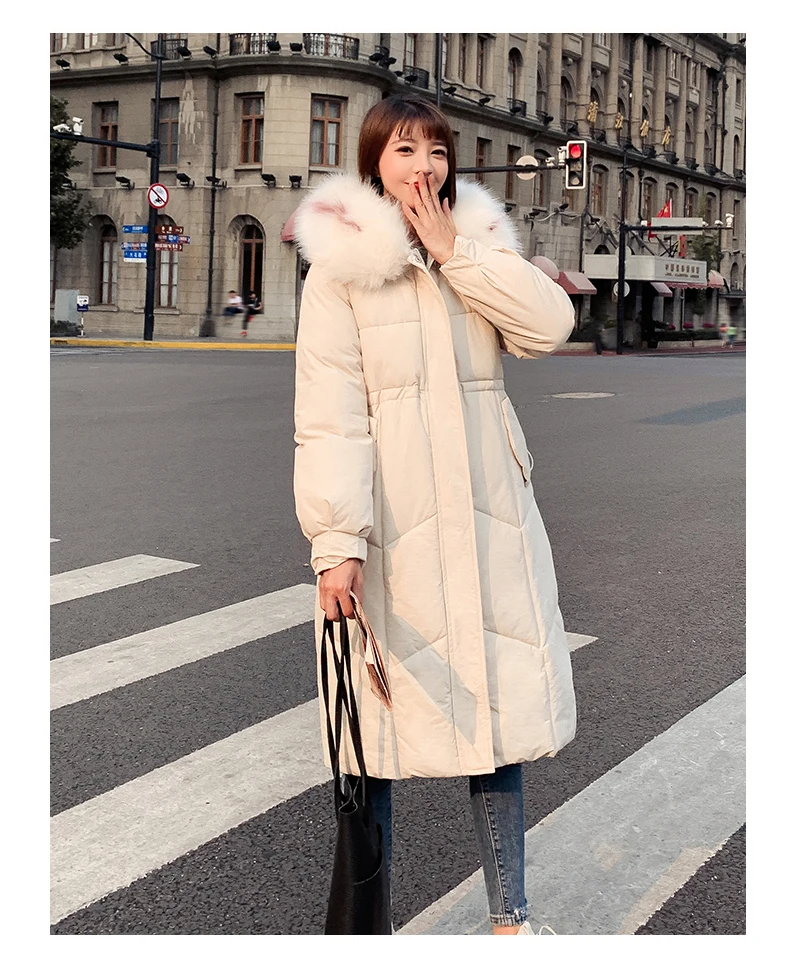 KUYOMENS Women Winter Coat Lady Jacket Warm Woman Parkas Female Overcoat High Quality Coats Girl's New Winter Clothes