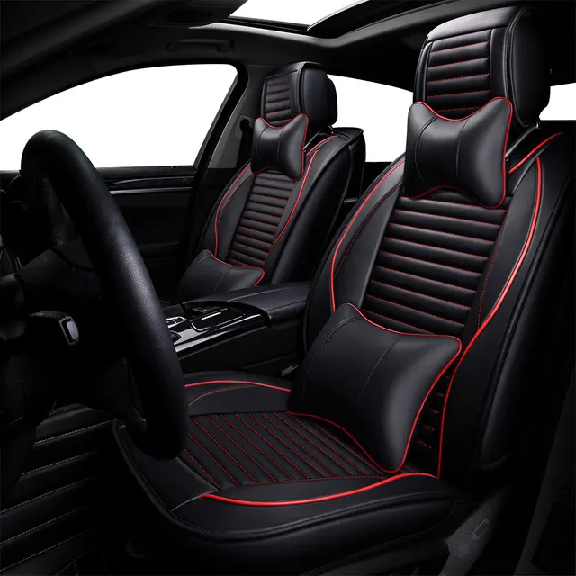 PU leather Universal car seat cover auto seats covers protector for ... PU leather Universal car seat cover auto seats covers protector for ...