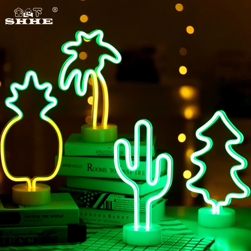 neon desk