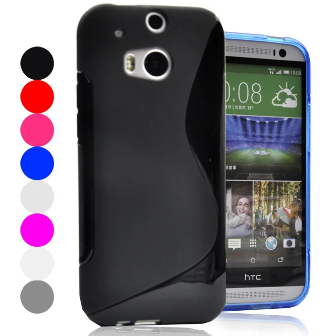 For HTC One M8 Case S LINE Anti Skid Coque For HTC One M8 2 Two Case Silicone Gel TPU Slim Soft Plastic Back Protect Phone Cover For HTC One M8 Case S LINE Anti Skid Coque For HTC One M8 2 Two Case Silicone Gel TPU Slim Soft Plastic Back Protect Phone Cover
