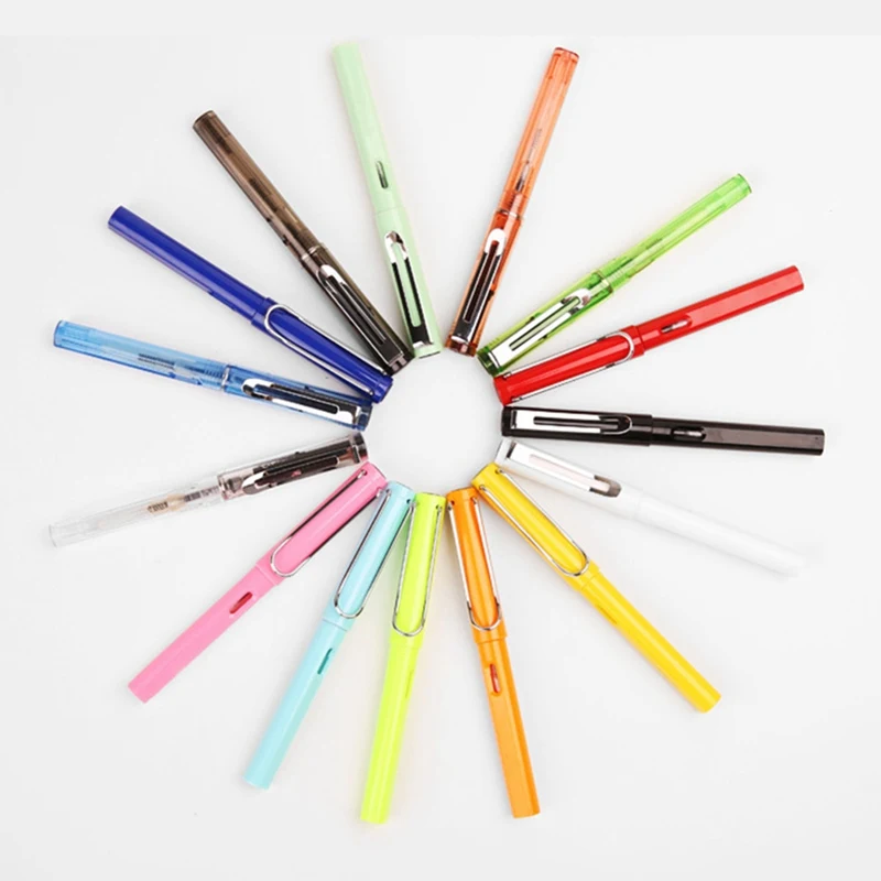 Fountain Pen 0.5 Mm Fine Nib Head Body Pens Stationery Office School Supplies Ink Pen