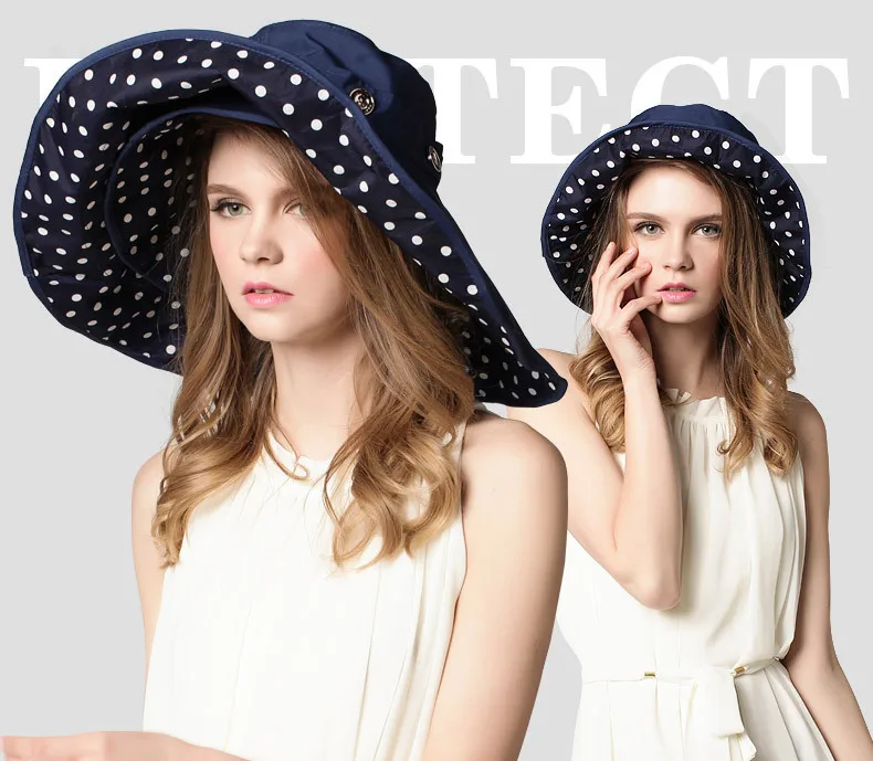 

Summer Hats for Women 2018 Fashion Design Flower Foldable Brimmed Sun Hat UV Protection large brim beach sun hats outdoor