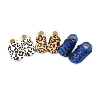 

New Baby Boys Breathable Leopard Print Anti-Slip Shoes Sneakers Soft Soled Walking Shoes First Walkers Soft Sole Baby Shoes
